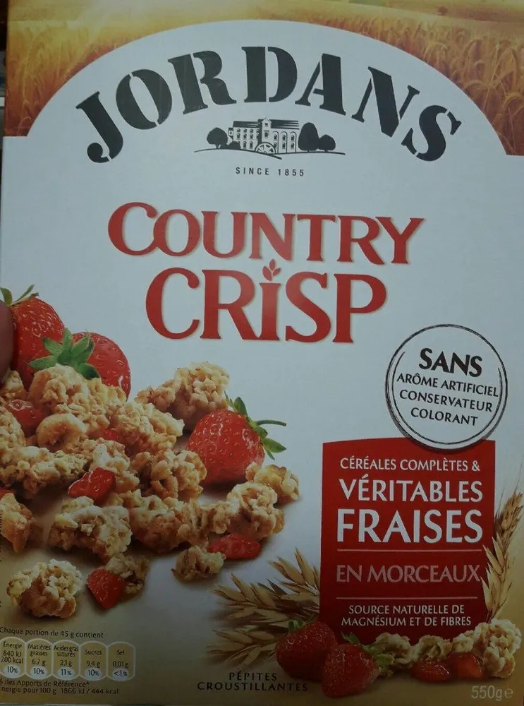 Country Crisp fraises