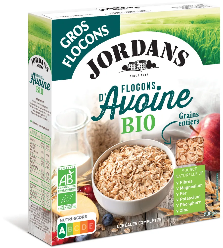 Flocons d'avoine Bio