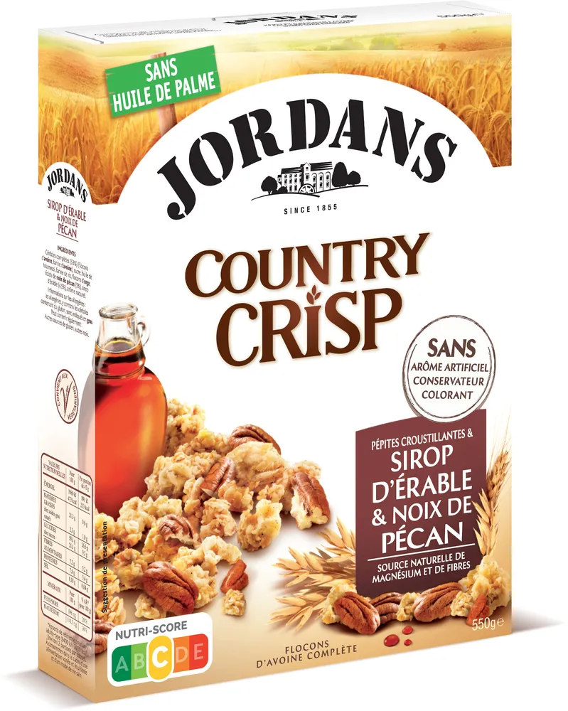 Country Crisp Sirop d'érable & Noix de Pécan