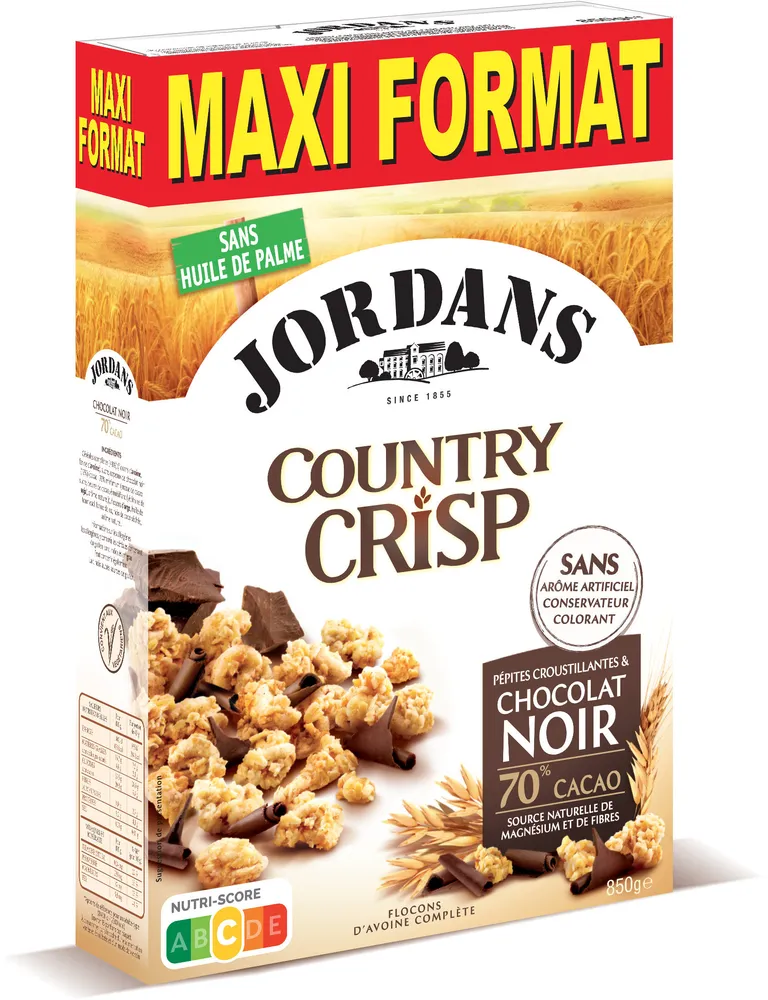 Country Crisp Chocolat Noir