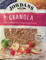 Granola Pommes, fraises et framboises- Jordans