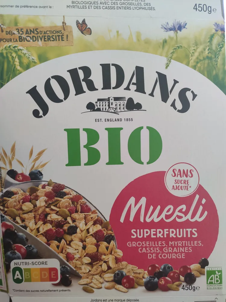 Muesli Bio Superfruits