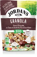 Granola - Flocons d'Avoine grillés aux copeaux de chocolat noir, noix de coco et graines