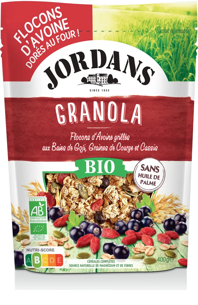Granola Baies de goji, Graines de courge & Cassis