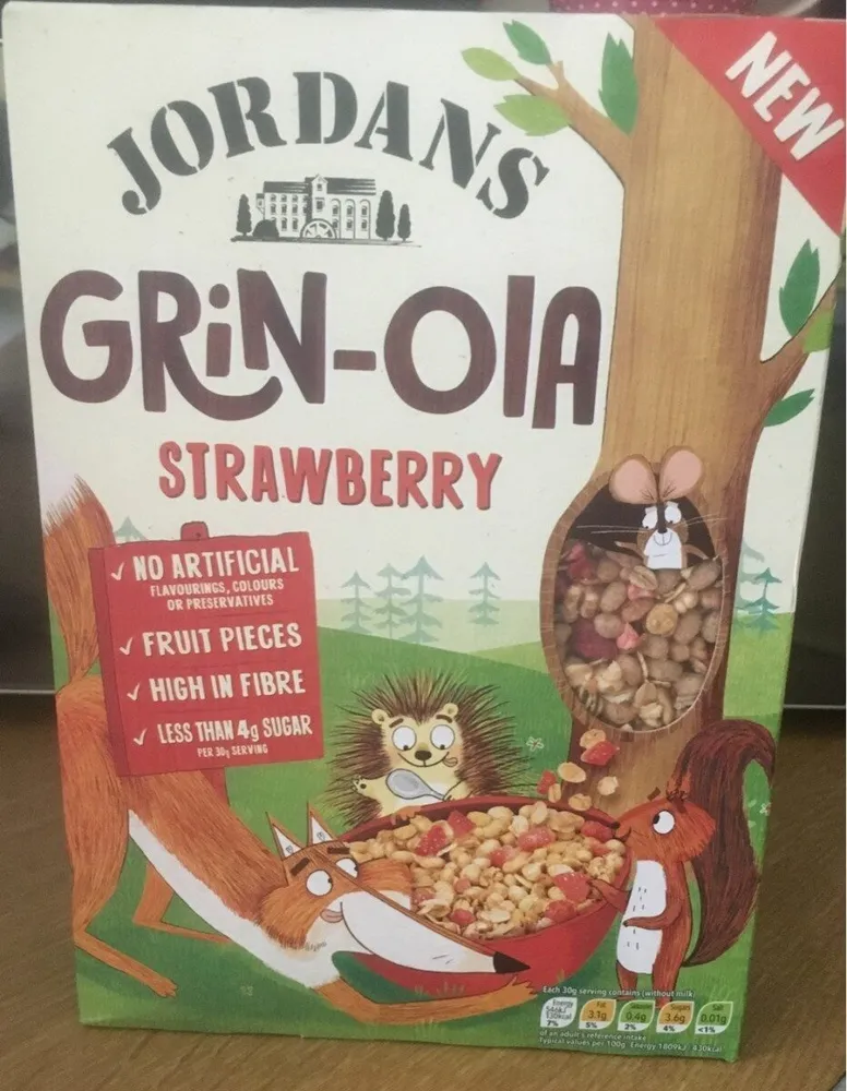 Strawberry Grin-ola