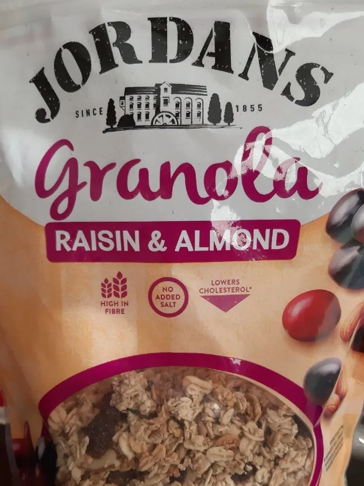 Granola raisin et amande