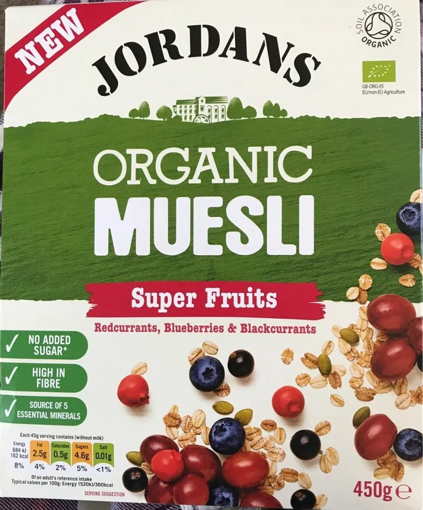 Organic Muesli Super Fruits