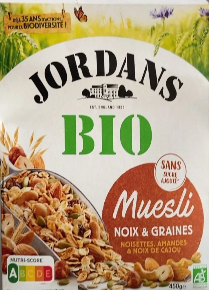 Muesli noix et graines