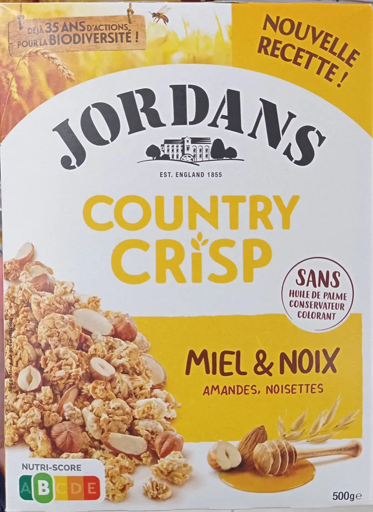 Country crisp miel & noix