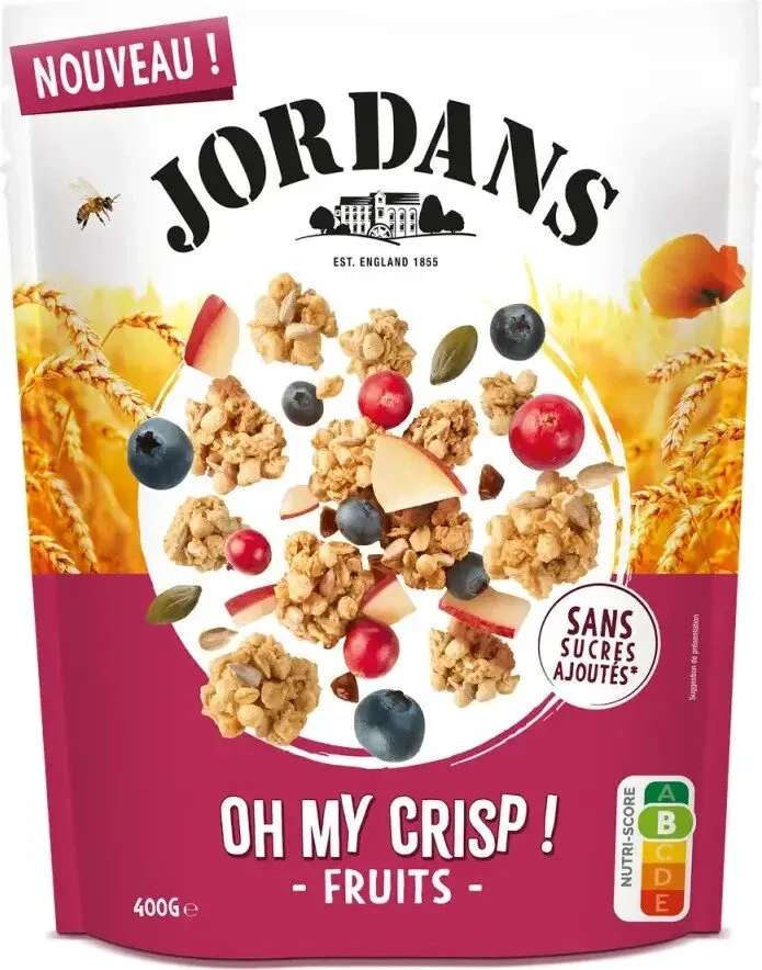 Céréales oh my crips fruit