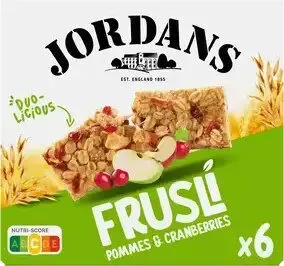 Frusli Pommes & Cranberries