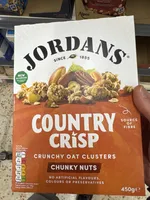 COUNTRY CRISP CRUNCHY OAT CLUSTERS CHUNKY NUTS