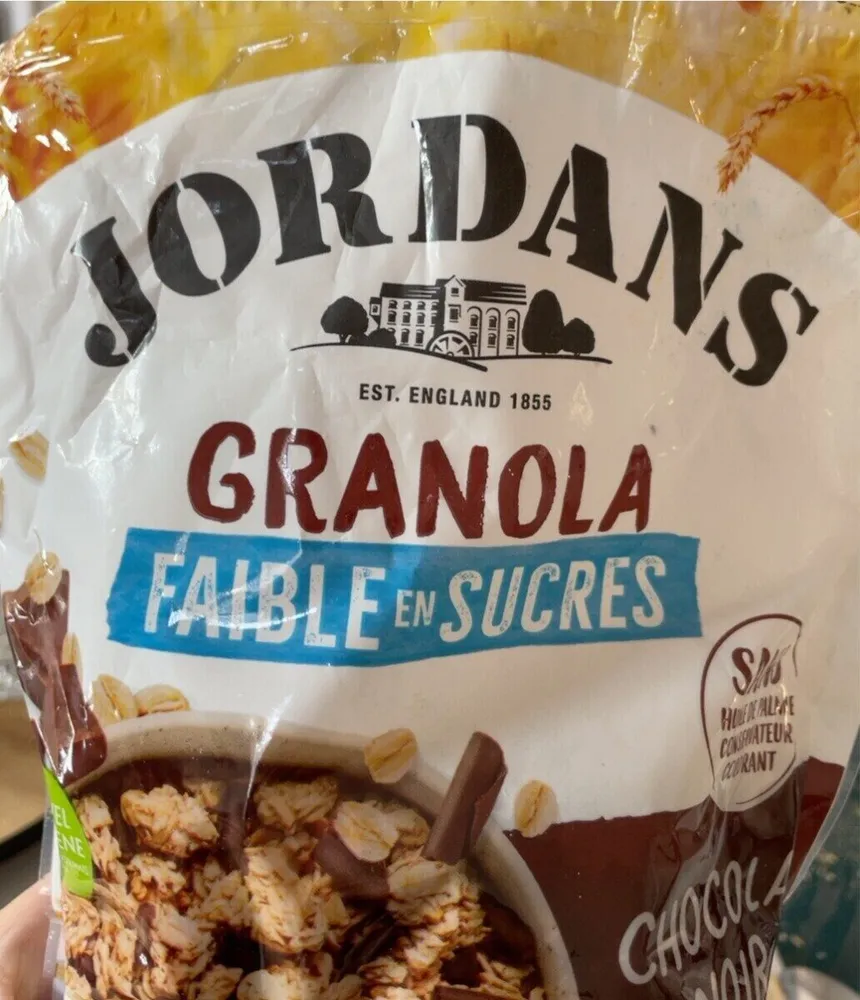 Granola chocolat noir