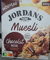 Jordans muesli chocolat noir