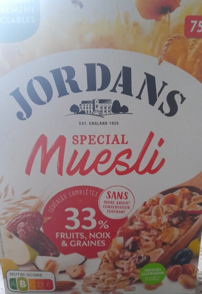 Jordans spécial muesli