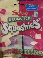Squashies rhubarb And Custard