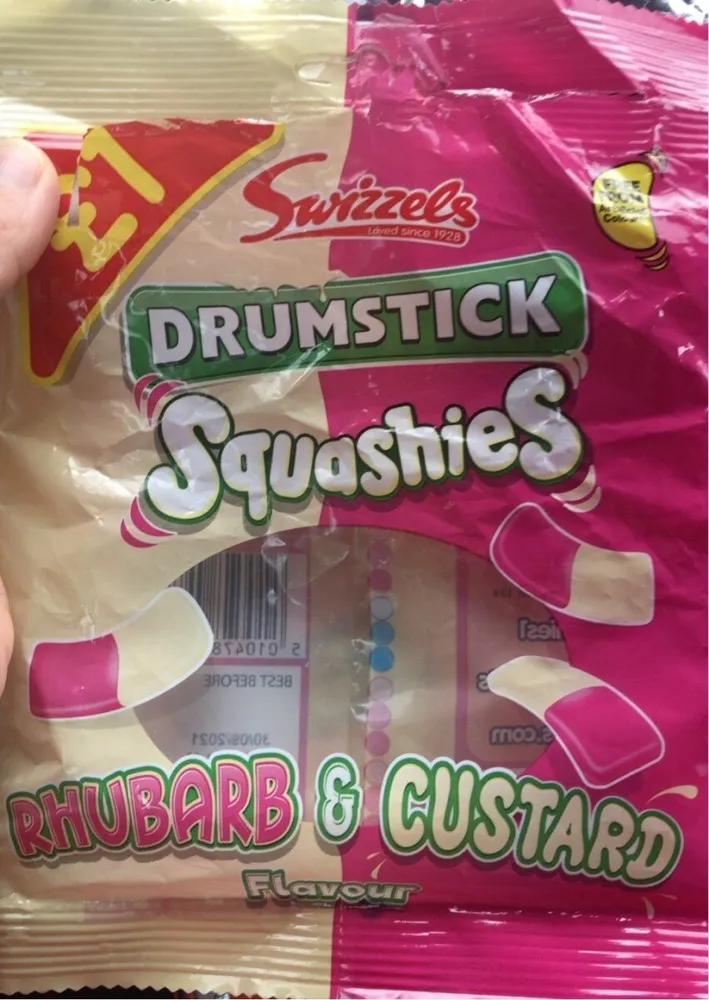 Squashies - Rhubarb and Custard