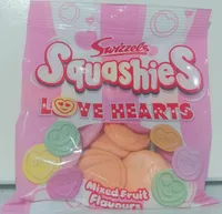 Squqshies Love Hearts Mixed Fruit Flavours