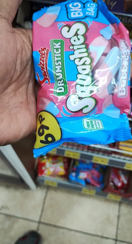 Drumstick Squashies Bubblegum Flavour