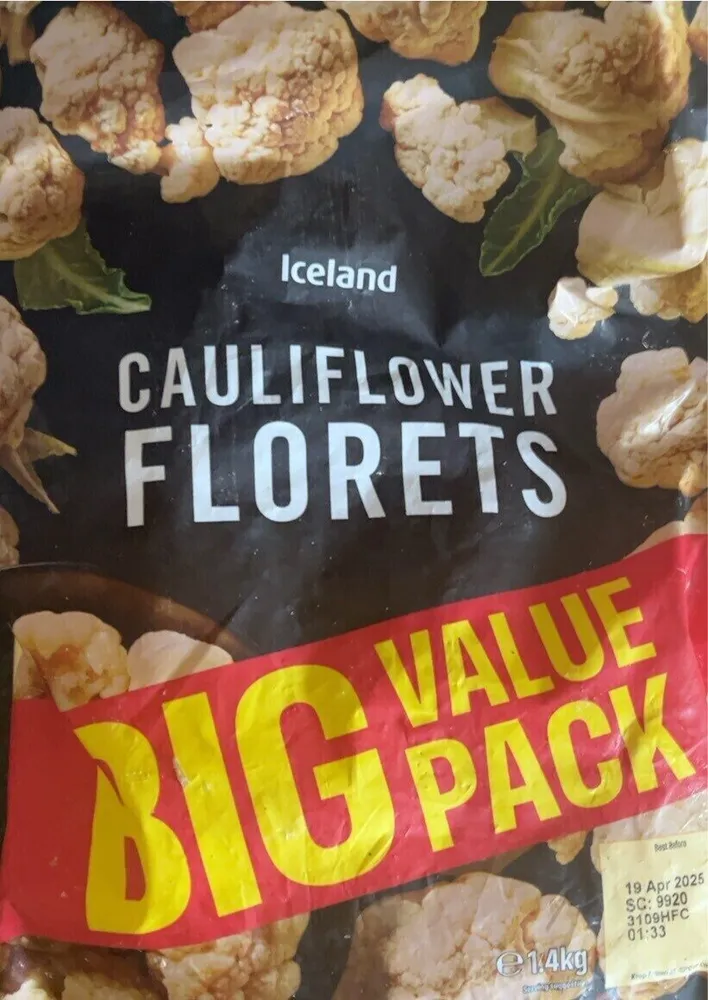 Cauliflower florets