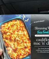 Cauliflower Mac n cheese