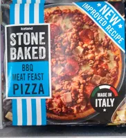 Stone Baked BBQ Meat Feast Pizza