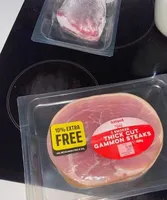 Thick cut gammon steaks