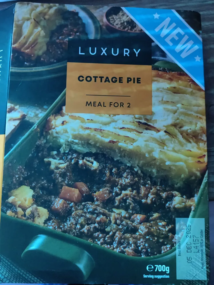 luxury cottage pie
