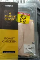 Roast Chicken Fine Slices