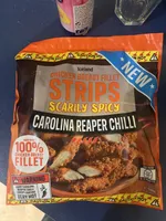 Chicken Breast Fillet Strips - Carolina Reaper Chilki