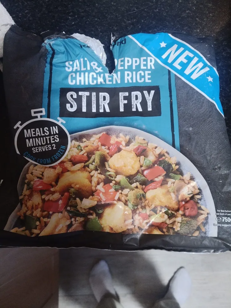 MEALS IN MINUTES OK FROM FROZES SALT & PEPPER CHIC