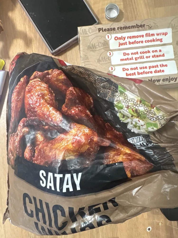 Chicken Satay Wings