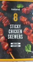 Sticky Chicken Skewers