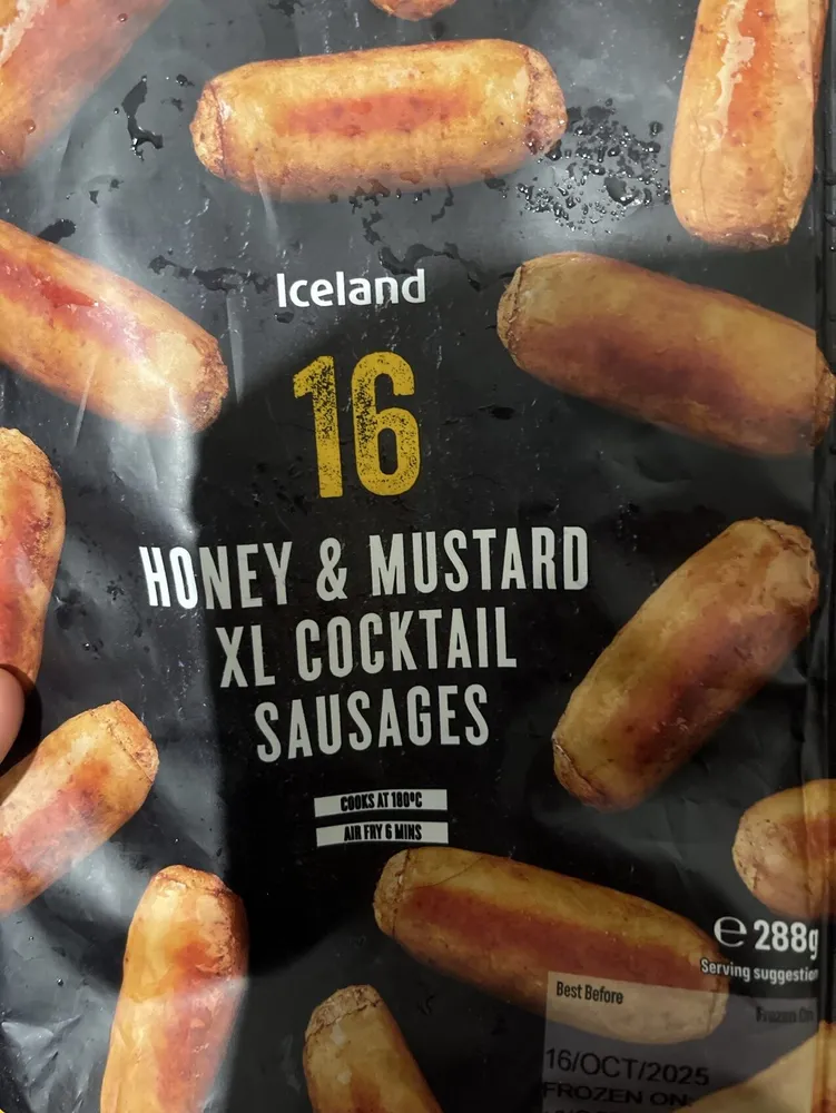 Honey & Mustard XL Cocktail Sausages