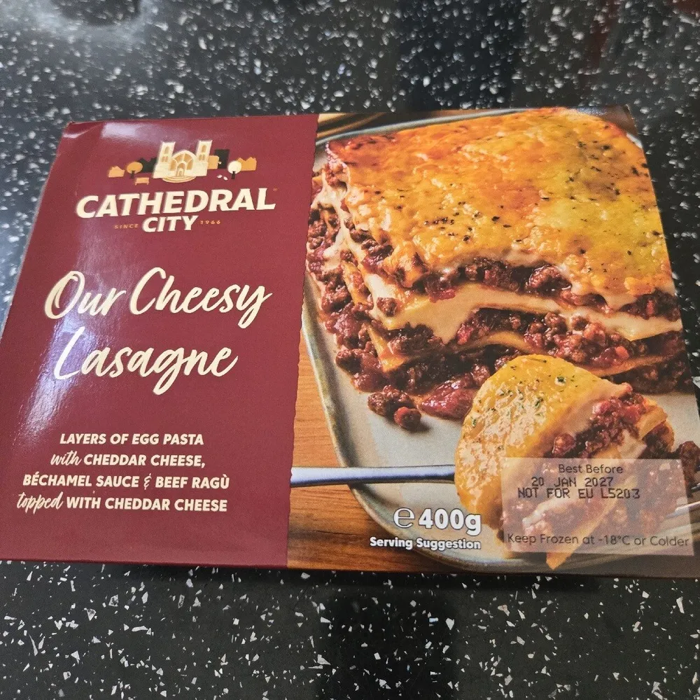 Our Cheesy Lasagne