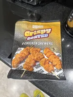 Sides Cripsy Coated Chicken Skewers