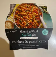Chicken & prawn orzo