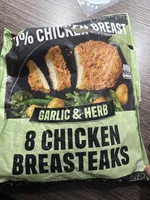 Garlic And Herb Chicken Breadsteaks