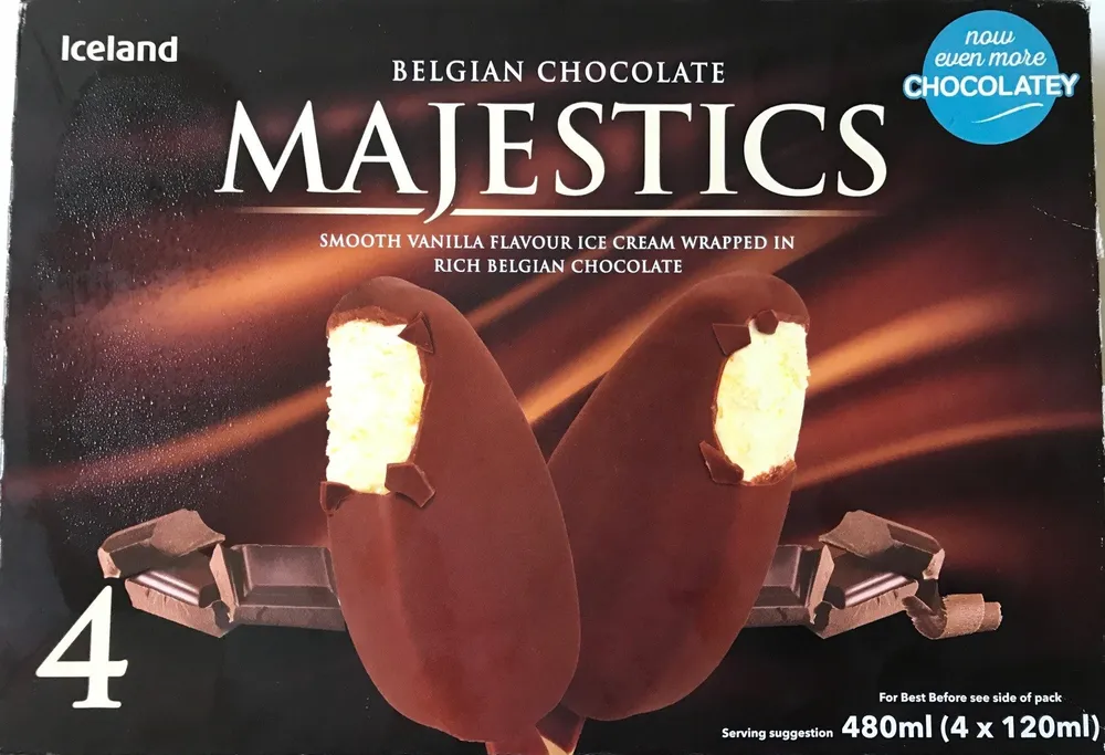 Belgian chocolate Majestics