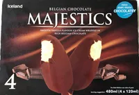Belgian chocolate Majestics