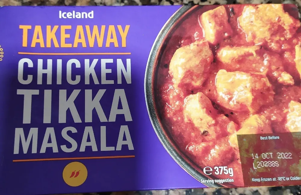Chicken tikka masala