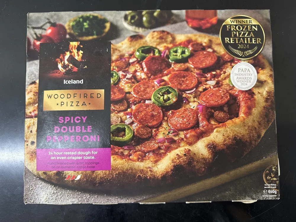 Spicy Double Pepperoni Woodfired Pizza