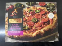 Spicy Double Pepperoni Woodfired Pizza