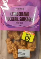Cumberland cocktail sausages