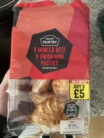 Minced Beef & Onion Mini Pasties