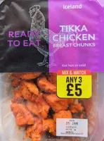 Tikka Chicken Breast Chunks