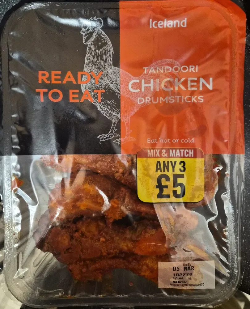 Tandoori Chicken Drumsticks