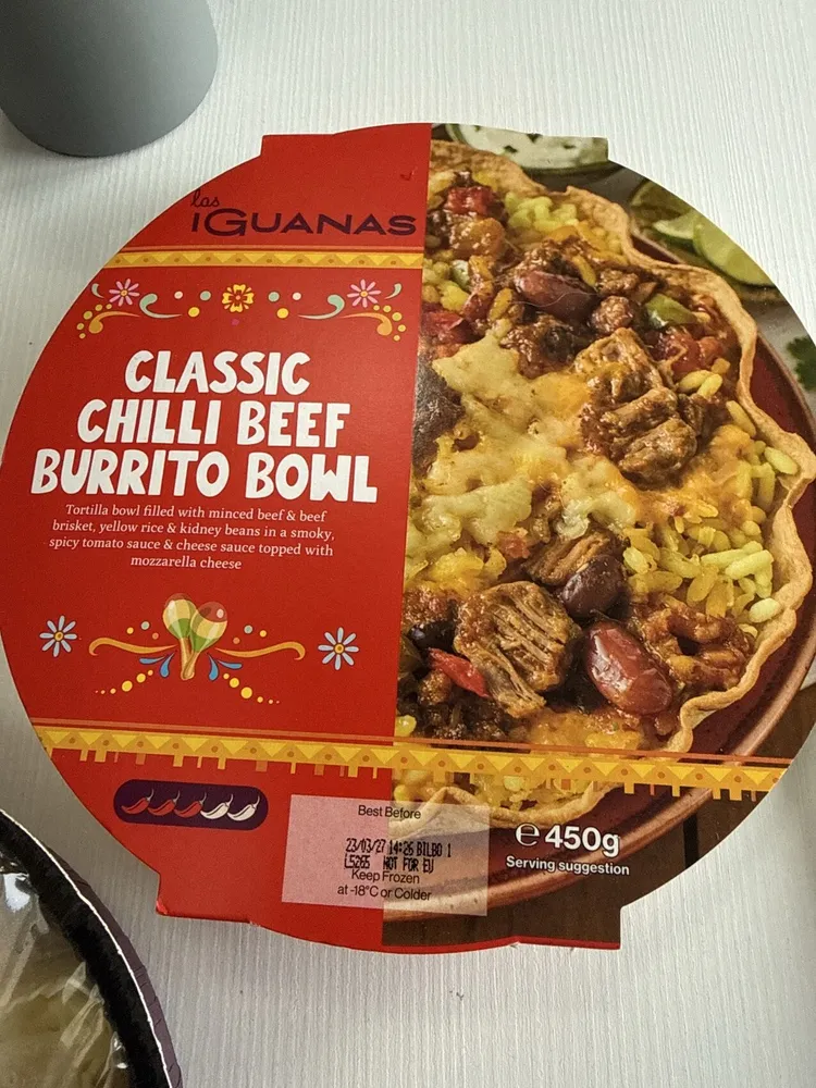 Classic Chilli Beef Burrito Bowl