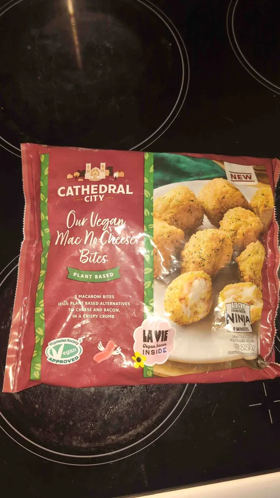 Mac no cheese bites