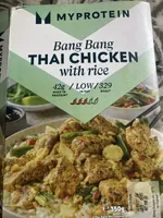 Bang Bang Thai Chicken with rice